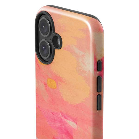 Colored Finger Paint iPhone 16 Plus Impact Case